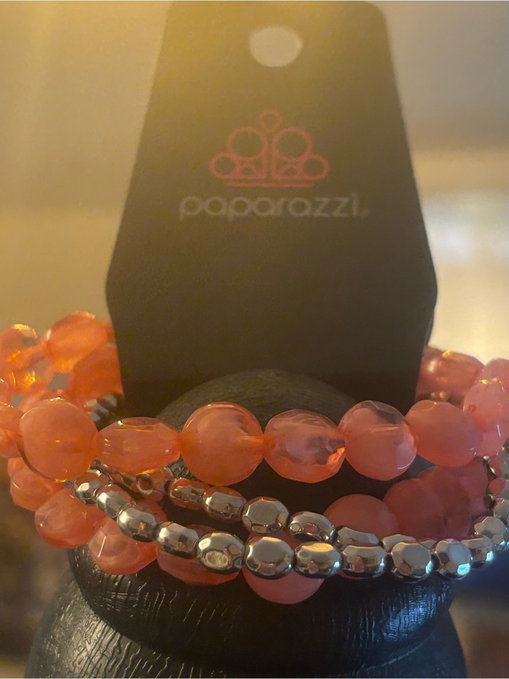 Paparazzi Coral Beaded Stretch Bracelet Set